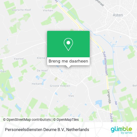 Personeelsdiensten Deurne B.V. kaart