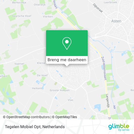 Tegelen Mobiel Opt kaart