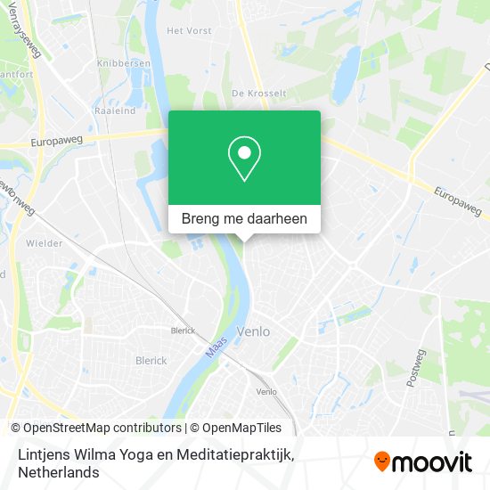 Lintjens Wilma Yoga en Meditatiepraktijk kaart
