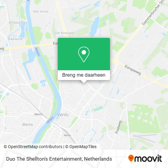 Duo The Shellton's Entertainment kaart