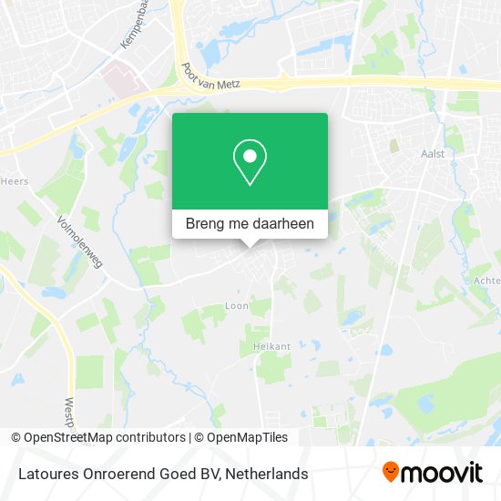 Latoures Onroerend Goed BV kaart