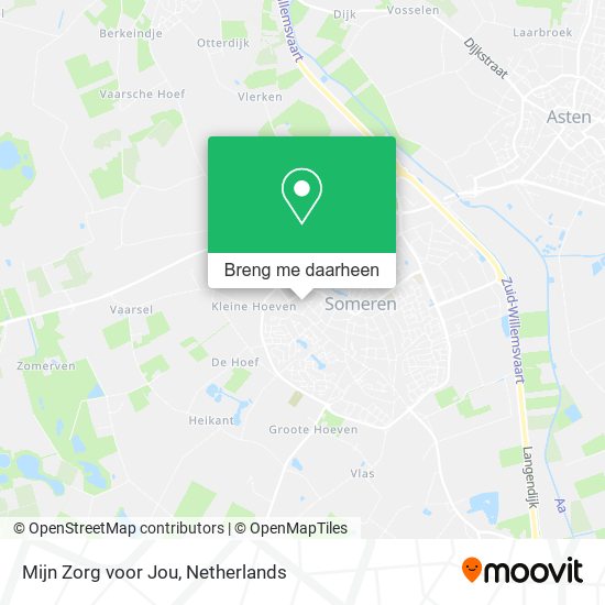 Mijn Zorg voor Jou kaart