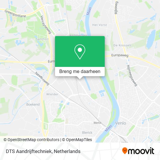 DTS Aandrijftechniek kaart
