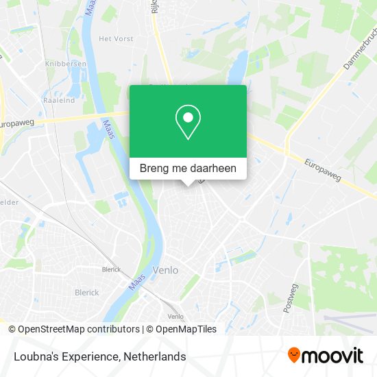 Loubna's Experience kaart