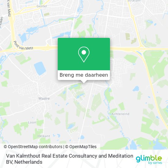 Van Kalmthout Real Estate Consultancy and Meditation BV kaart
