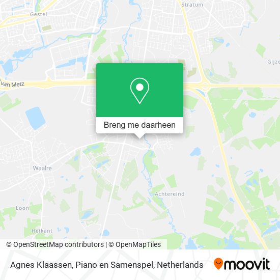 Agnes Klaassen, Piano en Samenspel kaart