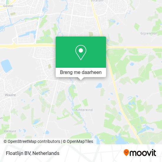 Floatlijn BV kaart