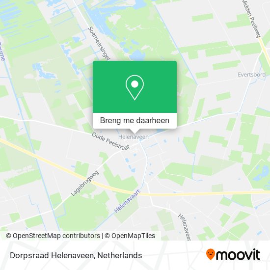 Dorpsraad Helenaveen kaart