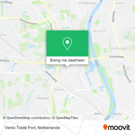 Venlo Trade Port kaart