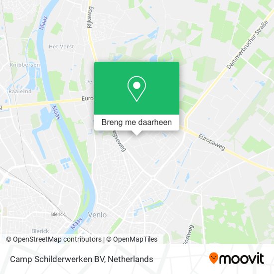 Camp Schilderwerken BV kaart