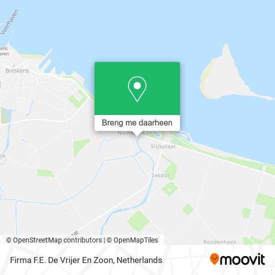 Firma F.E. De Vrijer En Zoon kaart