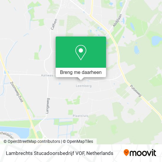 Lambrechts Stucadoorsbedrijf VOF kaart