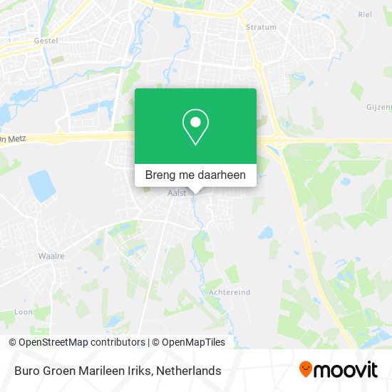 Buro Groen Marileen Iriks kaart