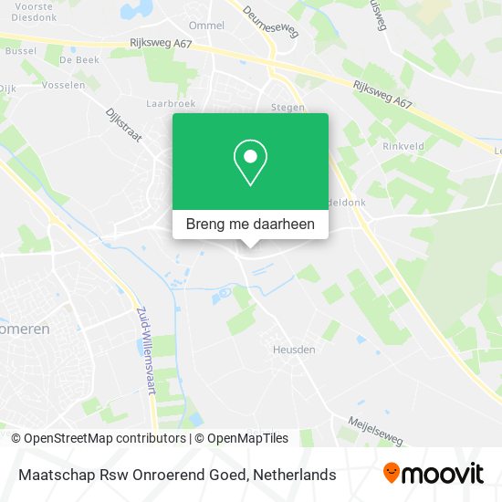 Maatschap Rsw Onroerend Goed kaart