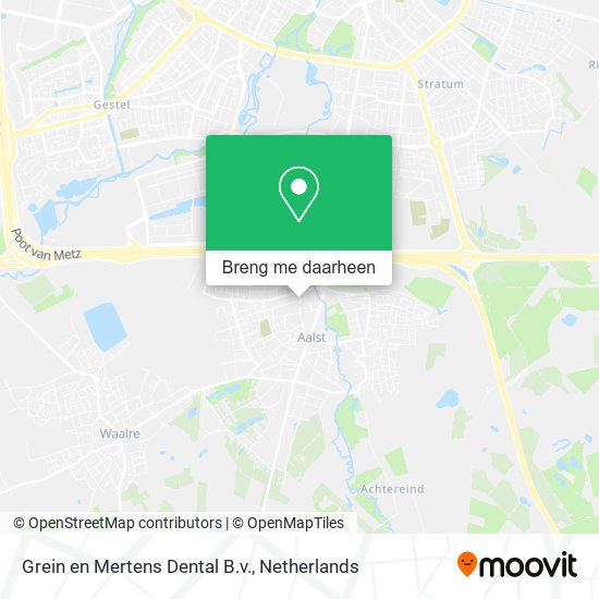 Grein en Mertens Dental B.v. kaart