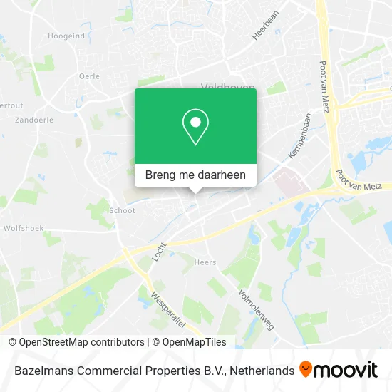Bazelmans Commercial Properties B.V. kaart