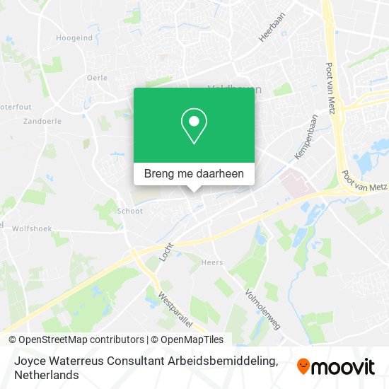 Joyce Waterreus Consultant Arbeidsbemiddeling kaart