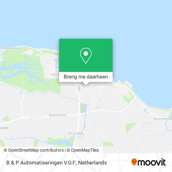 B & P Automatiseringen V.O.F. kaart