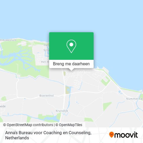 Anna's Bureau voor Coaching en Counseling kaart