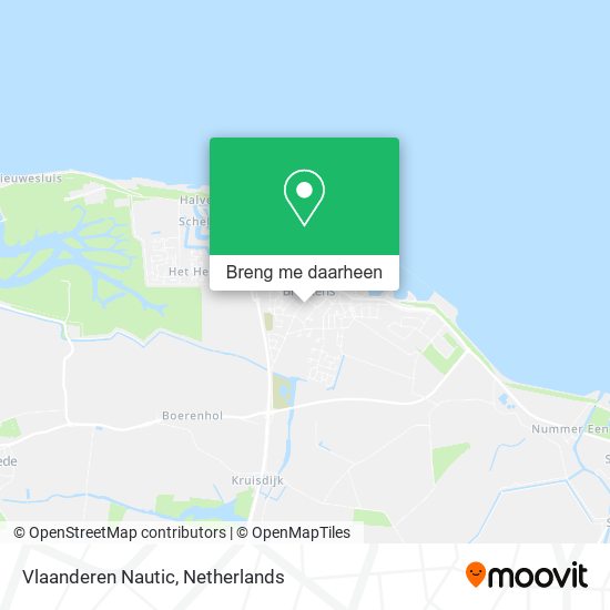 Vlaanderen Nautic kaart