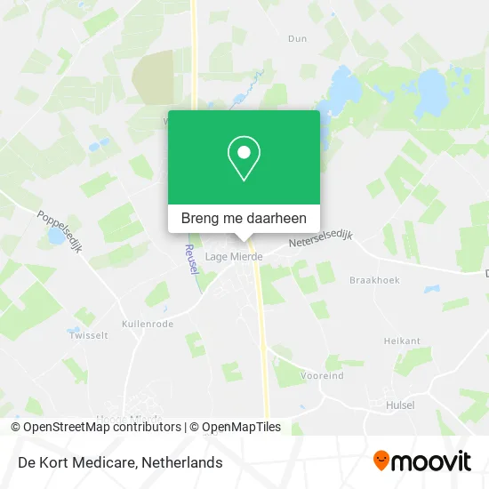 De Kort Medicare kaart
