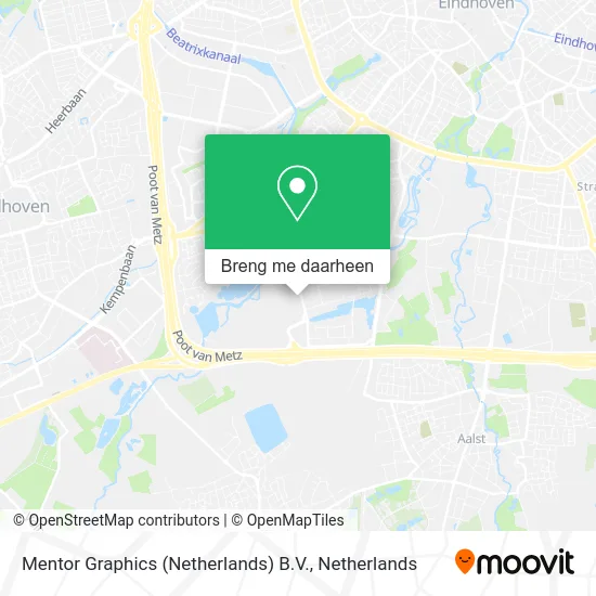 Mentor Graphics (Netherlands) B.V. kaart