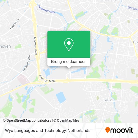 Wyo Languages and Technology kaart