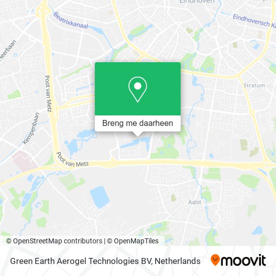Green Earth Aerogel Technologies BV kaart
