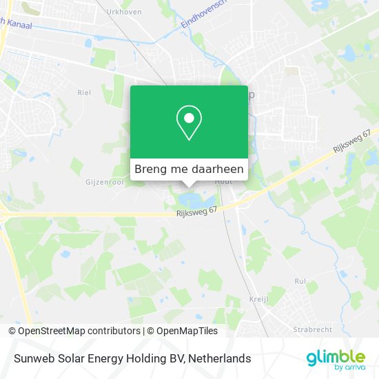 Sunweb Solar Energy Holding BV kaart