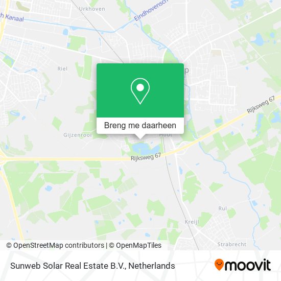 Sunweb Solar Real Estate B.V. kaart