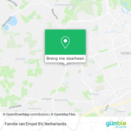 Familie van Empel BV kaart