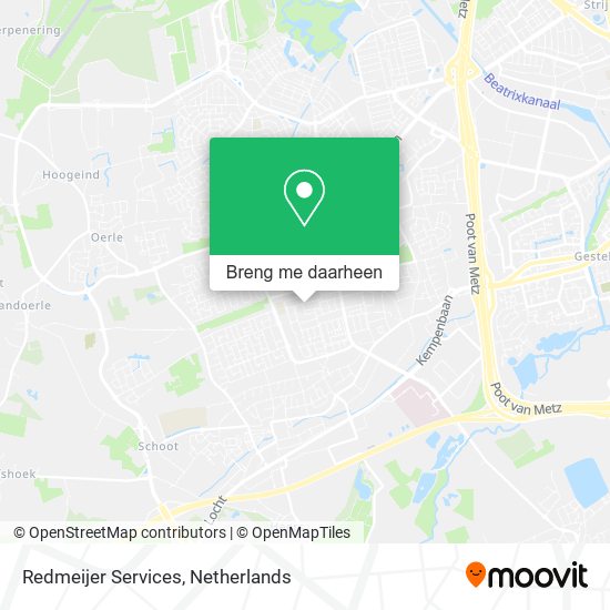 Redmeijer Services kaart