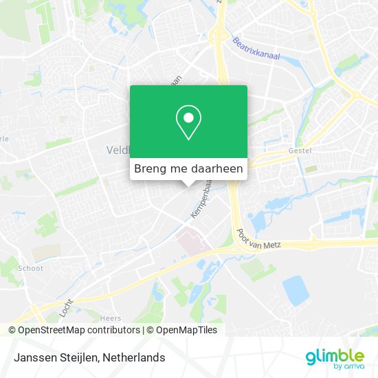 Janssen Steijlen kaart