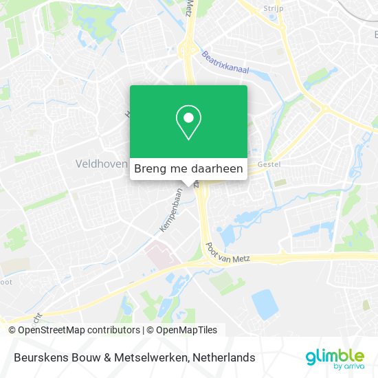 Beurskens Bouw & Metselwerken kaart