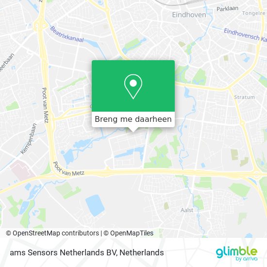 ams Sensors Netherlands BV kaart