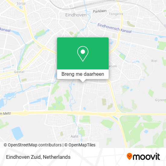 Eindhoven Zuid kaart