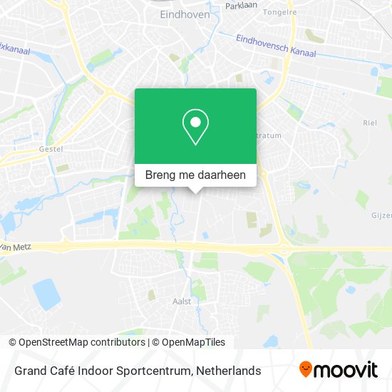 Grand Café Indoor Sportcentrum kaart