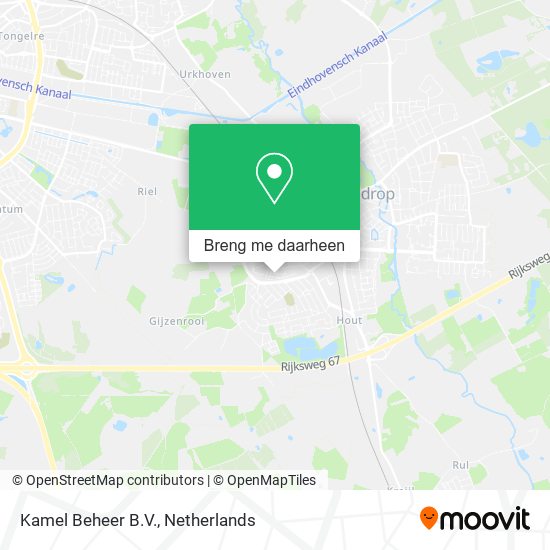 Kamel Beheer B.V. kaart