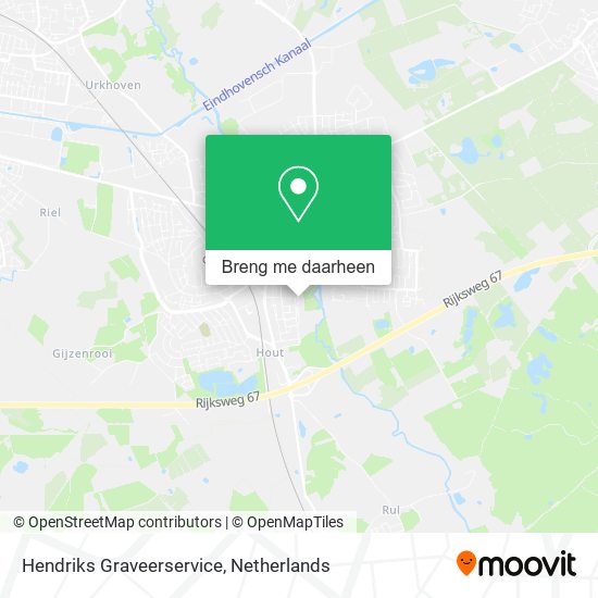 Hendriks Graveerservice kaart