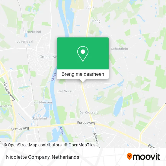 Nicolette Company kaart