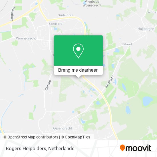 Bogers Heipolders kaart