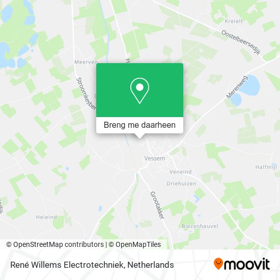 René Willems Electrotechniek kaart