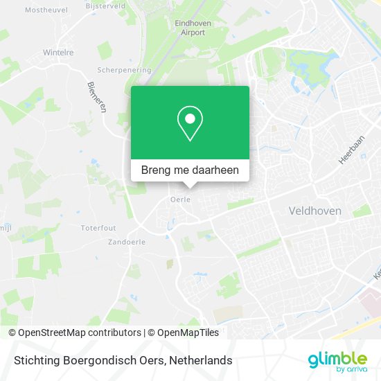 Stichting Boergondisch Oers kaart