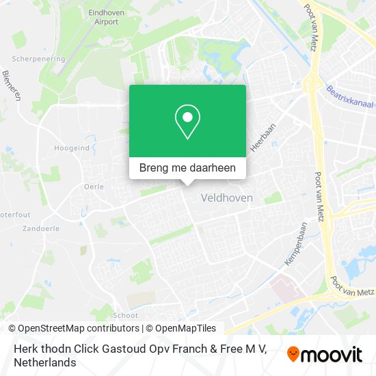 Herk thodn Click Gastoud Opv Franch & Free M V kaart