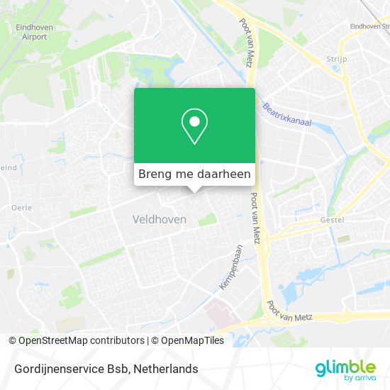 Gordijnenservice Bsb kaart