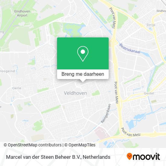 Marcel van der Steen Beheer B.V. kaart