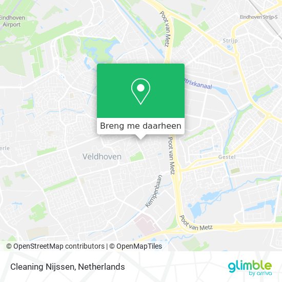 Cleaning Nijssen kaart