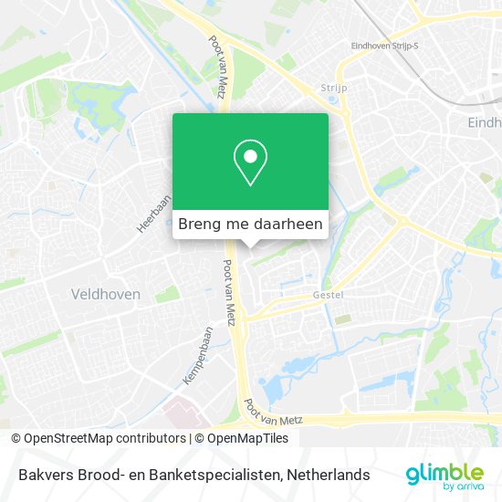 Bakvers Brood- en Banketspecialisten kaart