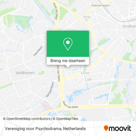 Vereniging voor Psychodrama kaart