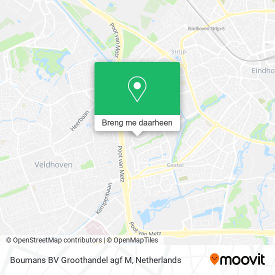 Boumans BV Groothandel agf M kaart